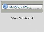 Solvent Distillation Unit Powerpoint Presentation