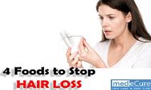 4 foods to stop hair loss PowerPoint Presentation