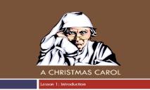 A Christmas Carol PowerPoint Presentation