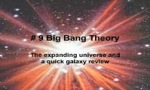 About Big Bang Theory PowerPoint Presentation