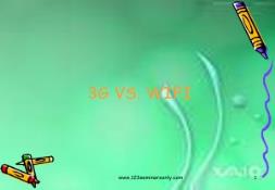 3G VS WIFI PowerPoint Presentation