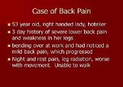 Download Back pain Powerpoint Presentation