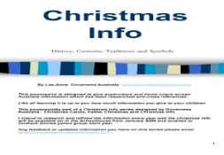 Christmas (Governess Australia PPT) PowerPoint Presentation