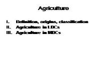 Agriculture PowerPoint Presentation