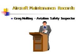 Aircraft Airworthiness PowerPoint Presentation