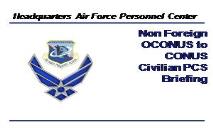 AFPC CC Approved Template - Air Force Civilian Careers PowerPoint Presentation