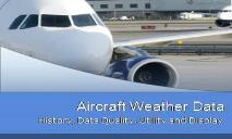 Aircraft Weather Data PowerPoint Presentation