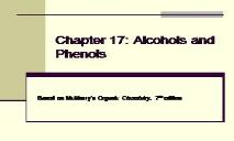 Alcohols and Phenols PowerPoint Presentation
