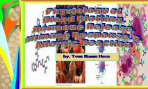 blood clotting immune response allergic reaction PowerPoint Presentation