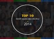 TOP 10 MOST SEARCHED PEOPLE IN 2014 Powerpoint Presentation