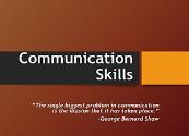 All About Communication Skills Powerpoint Presentation
