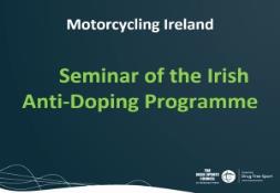 Consequences of not adhering to Anti Doping Procedures PowerPoint Presentation