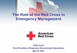 Homeland Security and the American Red Cross PowerPoint Presentation