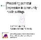 Preventing postpartum depression in a community health Powerpoint Presentation