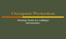 Occupant Protection Buckle Up Illinois PowerPoint Presentation