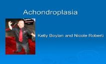 Achondroplasia Public Schools PowerPoint Presentation