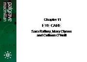 Eye Care Powerpoint Presentation