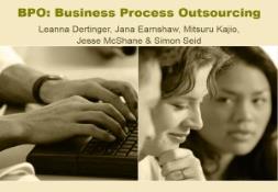 BPO Business Process Outsourcing PowerPoint Presentation