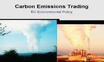 Carbon Emissions Trading Economics Business PowerPoint Presentation