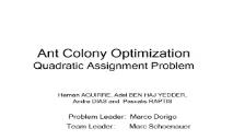 Ant Colony Optimization Information PowerPoint Presentation