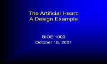 Artificial Heart PowerPoint Presentation