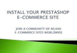 INSTALLEZ VOTRE BOUTIQUE PRESTASHOP PowerPoint Presentation