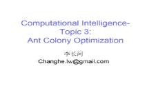 Ant Colony Optimization PowerPoint Presentation