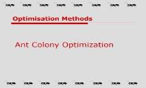 Learn About Ant Colony Optimization PowerPoint Presentation