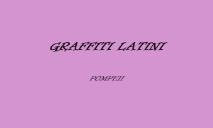 Ancient graffiti PowerPoint Presentation