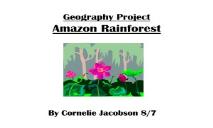 Amazon Rainforest PowerPoint Presentation