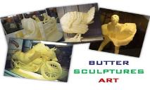 Butter Sculptures Art PowerPoint Presentation