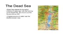 The Dead Sea University of Dayton PowerPoint Presentation