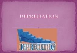 DEPRECIATION SRIMAD ANDAVAN ARTS AND SCIENCE COLLEGE PowerPoint Presentation