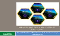 Vermont EMS Ebola Virus Disease Education PowerPoint Presentation