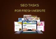 SEO Steps For Fresh Website Powerpoint Presentation