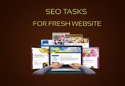SEO Steps For Fresh Website Powerpoint Presentation