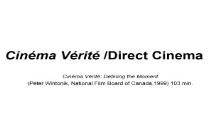 Cinema Verite Direct Cinema PowerPoint Presentation