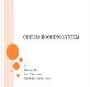 CINEMA BOOKING SYSTEM Powerpoint Presentation