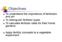 Soil Fertility and Fertilizers PowerPoint Presentation