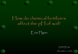 How do chemical fertilizers affect soil quality PowerPoint Presentation