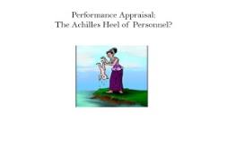 Performance Appraisal Uses PowerPoint Presentation