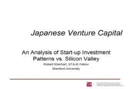 The Future of Japanese Venture Capital PowerPoint Presentation