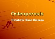 Osteoporosis Osteomalacia Paget Disease Powerpoint Presentation