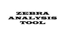 ZEBRA PowerPoint Presentation
