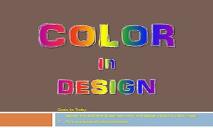 Color in Design PowerPoint Presentation