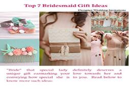 Top 7 Bridesmaid Gift Ideas PowerPoint Presentation