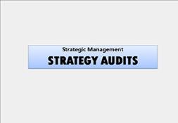 STRATEGY AUDITS Powerpoint Presentation