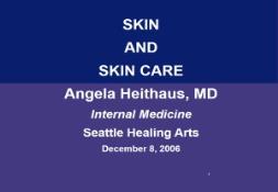 Skin Care-Seattle Healing Arts PowerPoint Presentation
