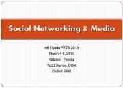Social Networking All Florida PETS Powerpoint Presentation