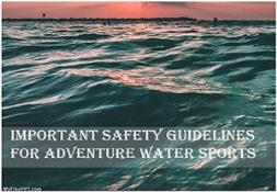 Important Safety Guidelines for Adventure Water Sports PowerPoint Presentation